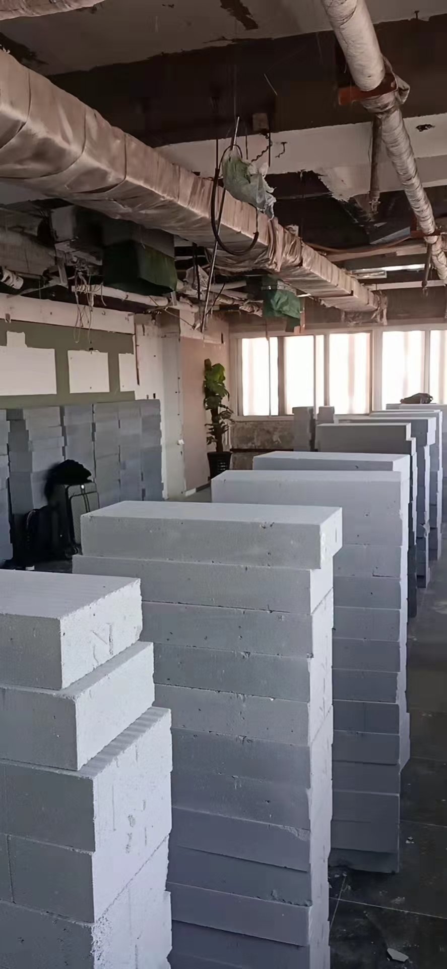 轻质砖隔墙分区参考图